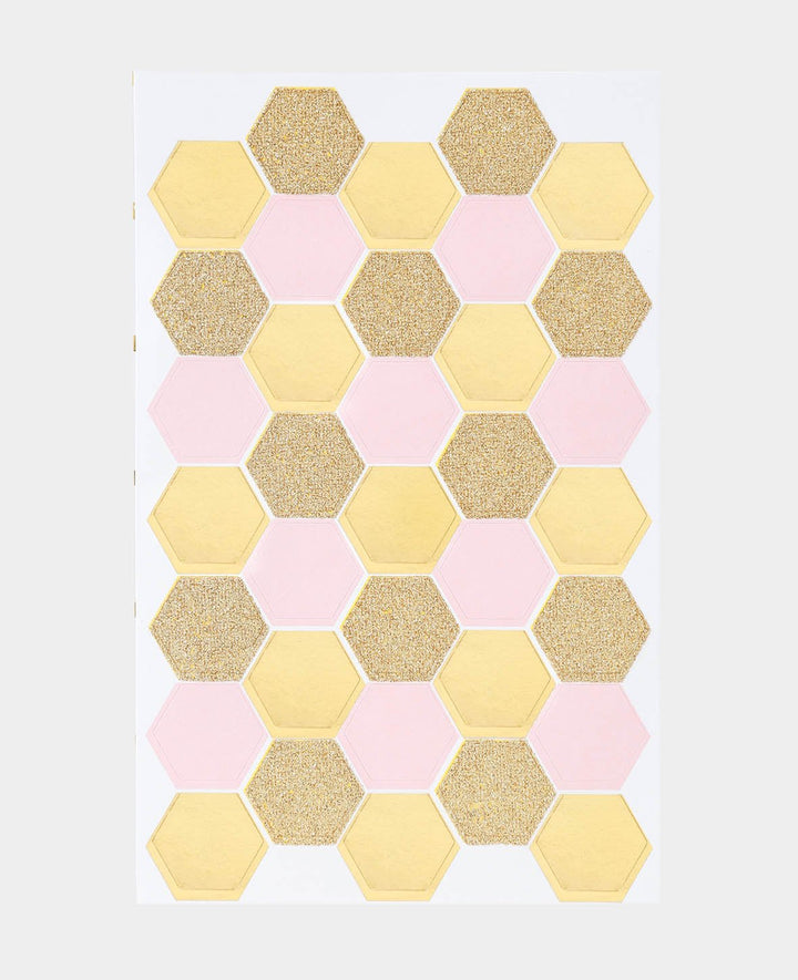 Sticker Waben 18 x 11.5 cm, 2 Blatt