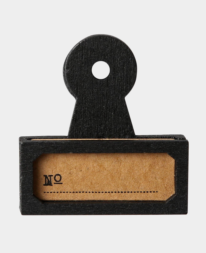 Memo Clip magnetisch, schwarz
