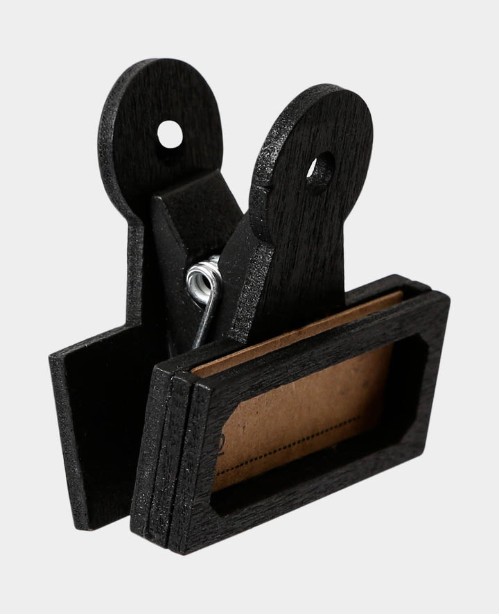 Memo Clip magnetisch, schwarz