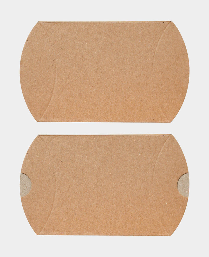 Geschenkboxen, lebensmittelzertifiziert, braun 8.5 x 14 cm, 10 Stk.