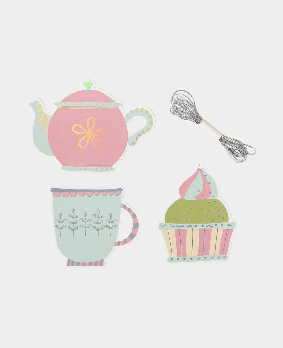 Gift Tag, Cupcake, 9 pcs.