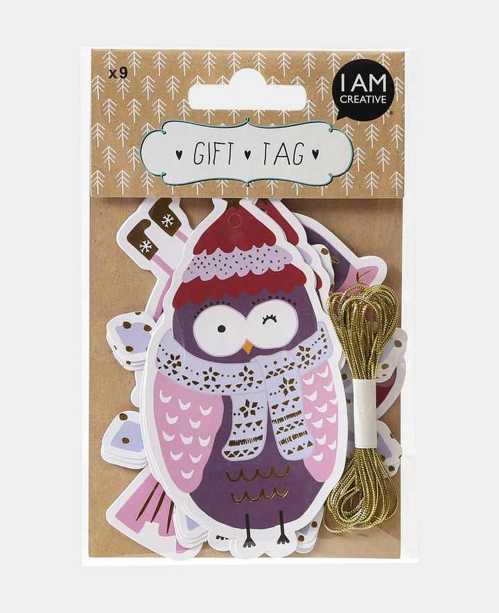 Geschenkanhänger X-Mas XIV, 9 Stk.
