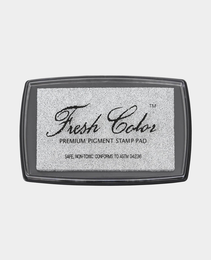 Quality Ink Pad 64 x 99 mm, silver