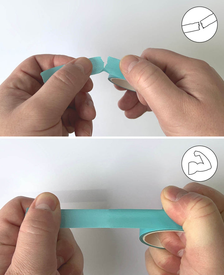 Set de 10 rubans Washi, 6 pcs, Masking Tape