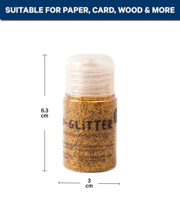 Paillettes écologiques, paillettes dorées, biodégradables, 15 g