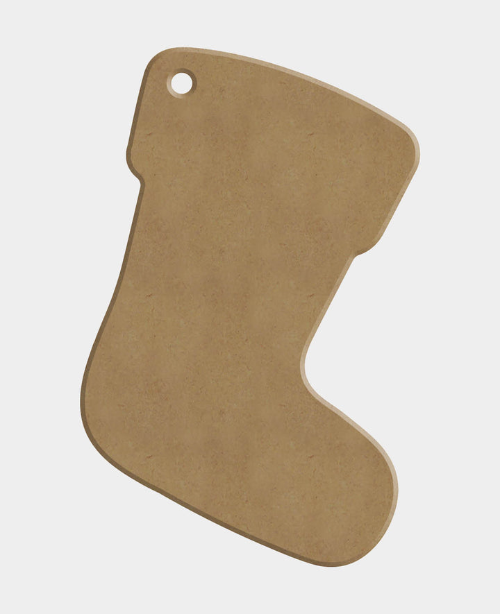 MDF-Deko Stiefel, 9 x 0.5 x 10 cm, Braun, 1 Stk.