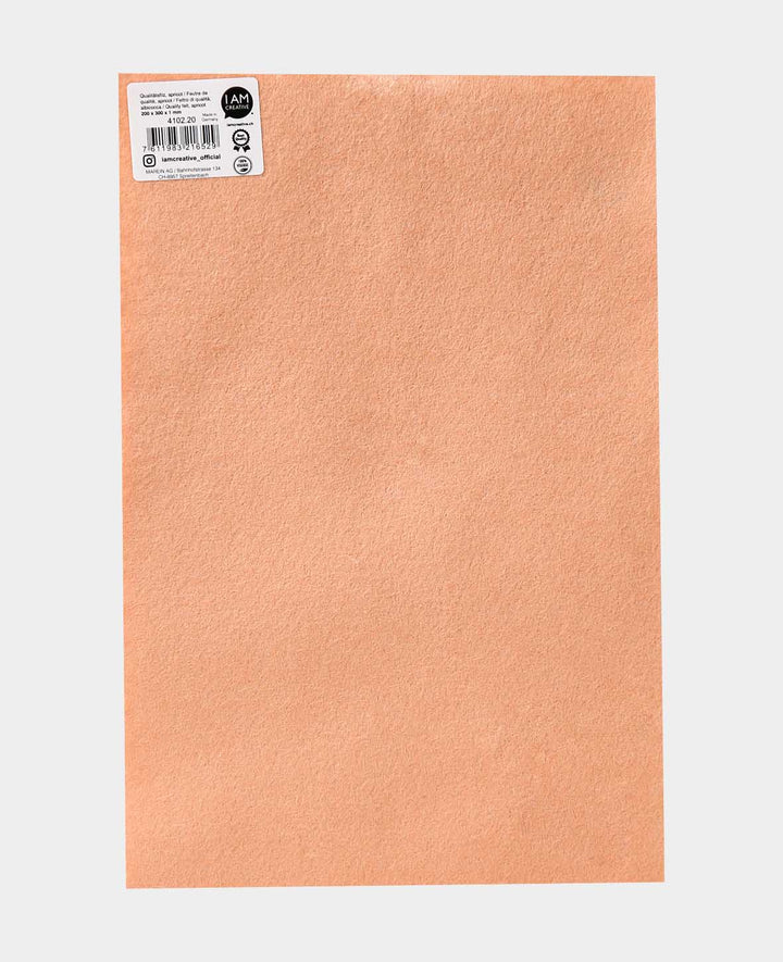 Felt, 20 x 30 cm x 1 mm, 1 piece