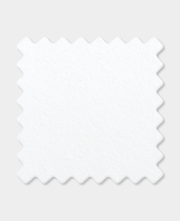 Felt, White, 30 x 45 cm x 3 mm, 1 piece