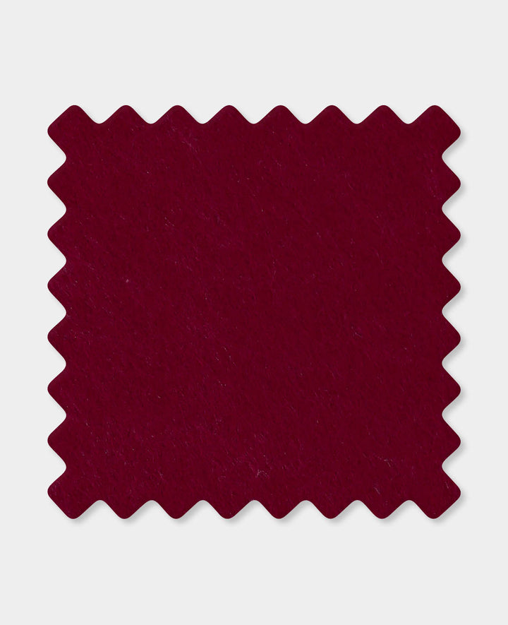 Felt, Bordeaux, 30 x 45 cm x 3 mm, 1 piece