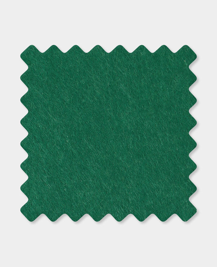 Felt, fir green, 30 x 45 cm x 3 mm, 1 piece