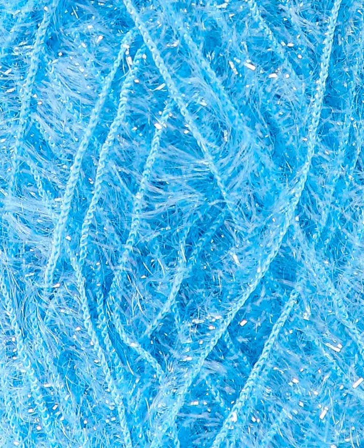 Scrubbi, fil pour crocheter et tricoter des éponges, bleu clair, 50 g, 90 m