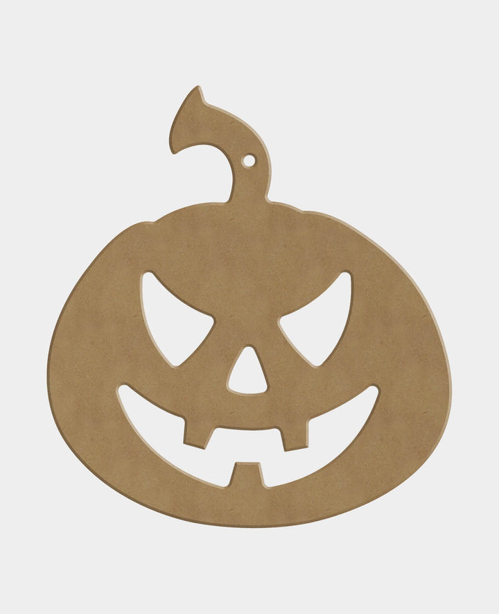MDF Decorative Pumpkin, 15 x 0.6 x 16 cm, Brown, 1 pc.