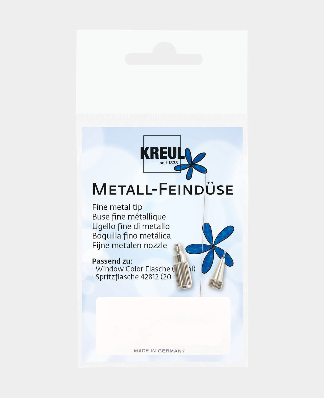 KREUL Window Color Metall-Feindüse Stärke 0,7 mm