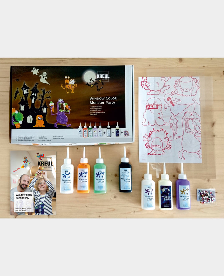 KREUL Window Color Set Monster Party