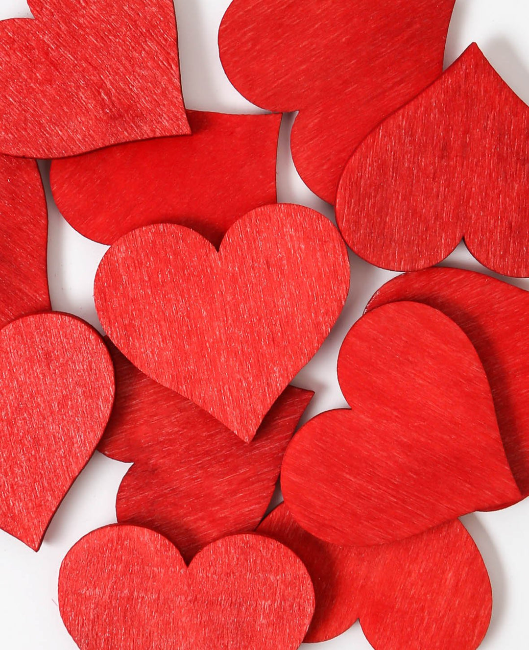 Scattering Decorations Heart Red, 24 pcs.