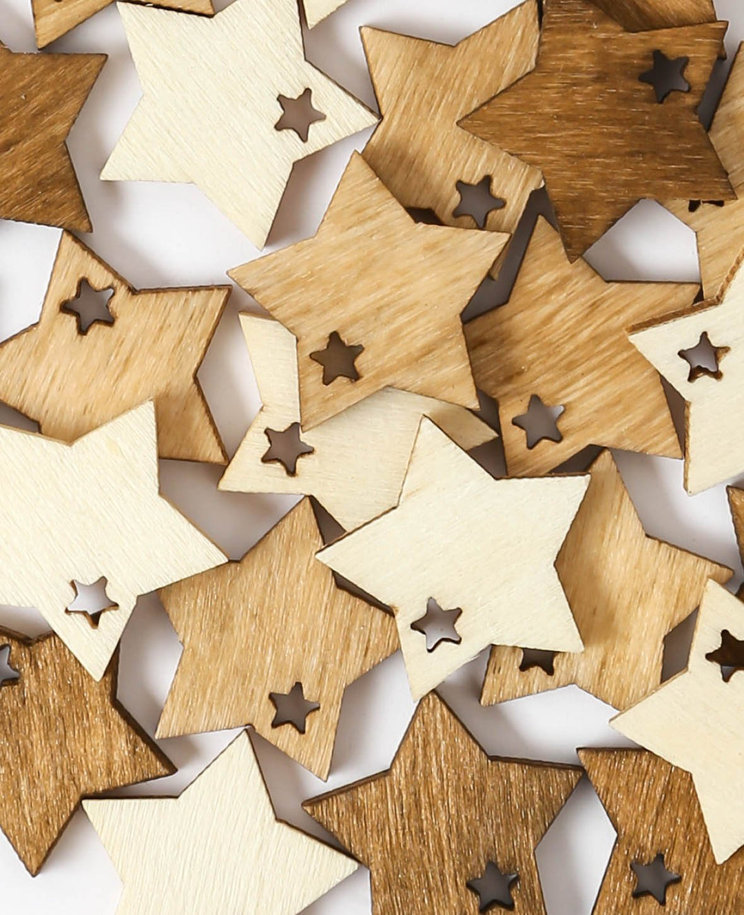 Scattered Stars, brown, 24 pcs.