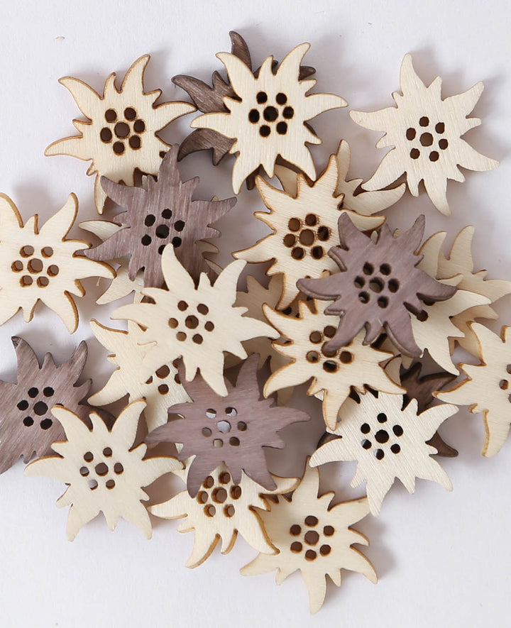 Décorations à parsemer Edelweiss, 24 pces