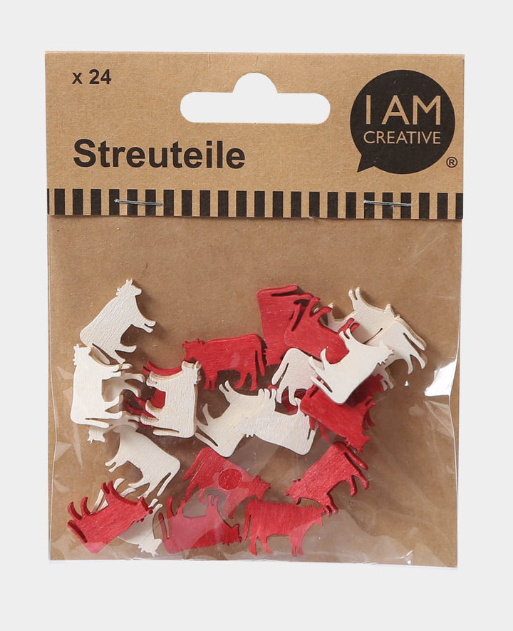 Vaches décoratives, 24 pcs.