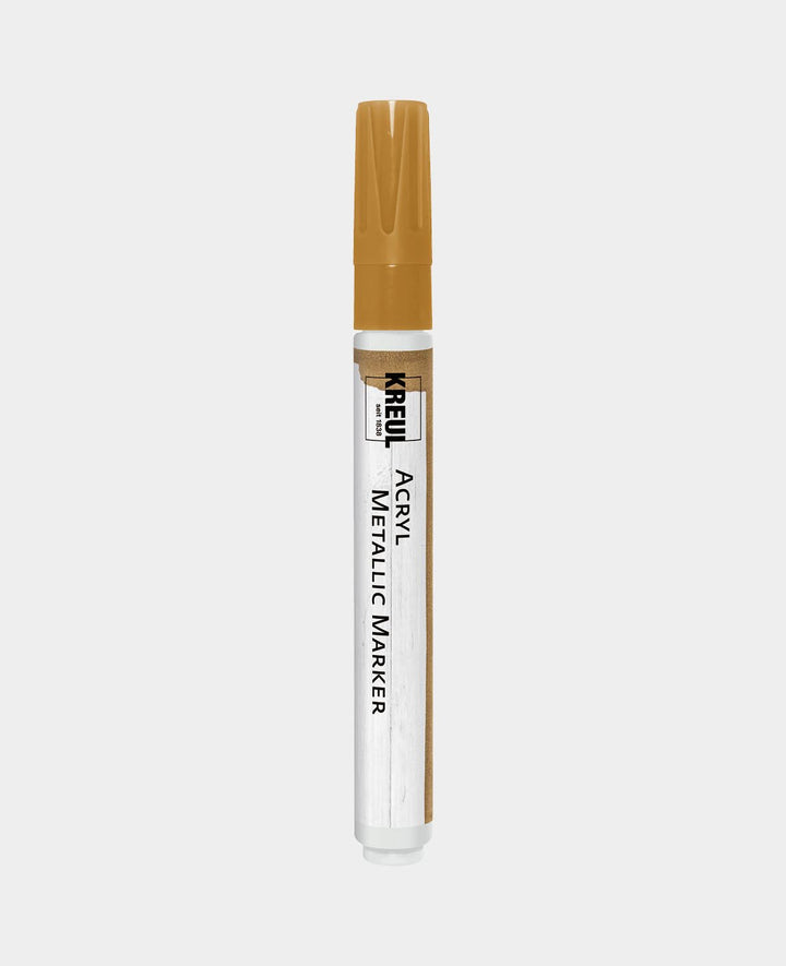 KREUL Acryl Metallic Marker medium Gold