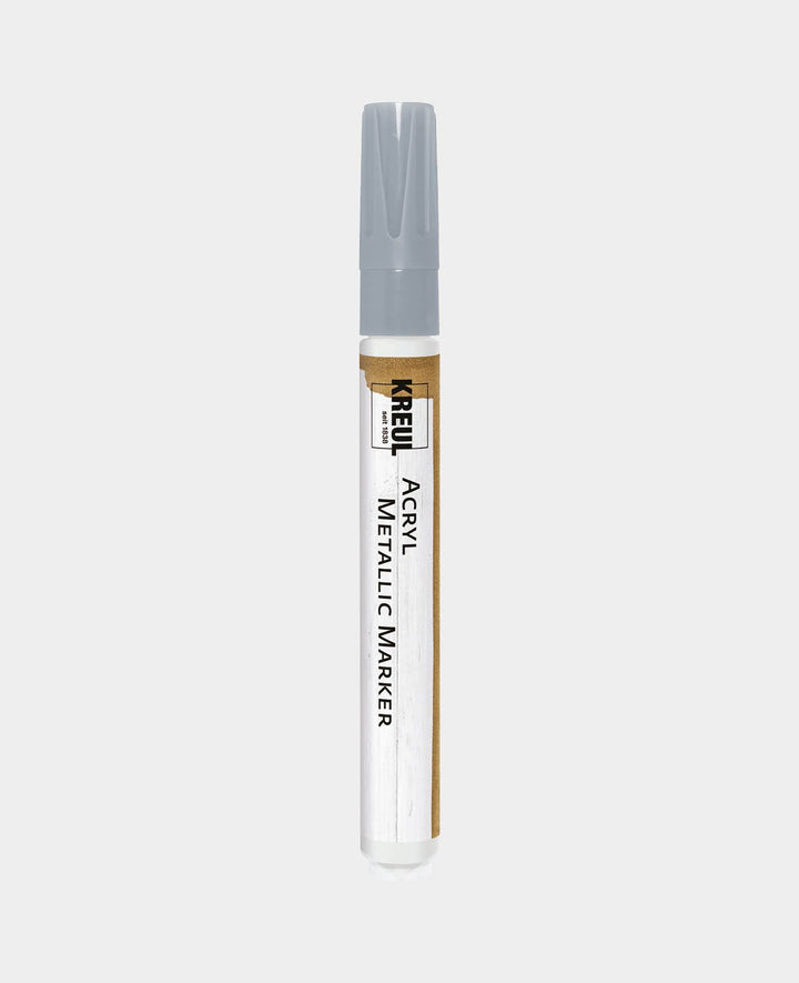 KREUL Acryl Metallic Marker medium Silber