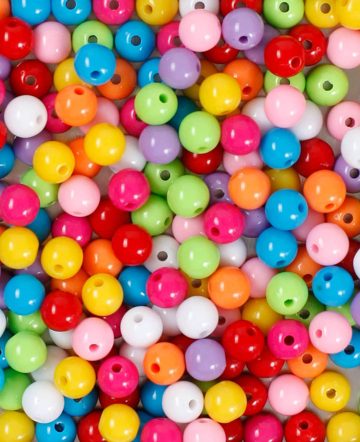 Kinderperlen Mix I ø 8 mm bunt, 50 g