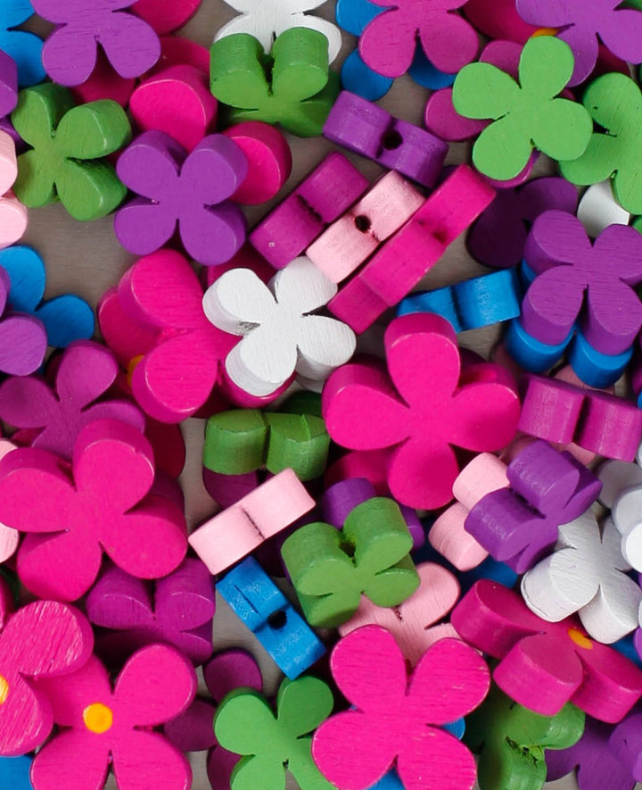 Mélange de perles pour enfants I ø 15-20 mm multicolores, 25 g