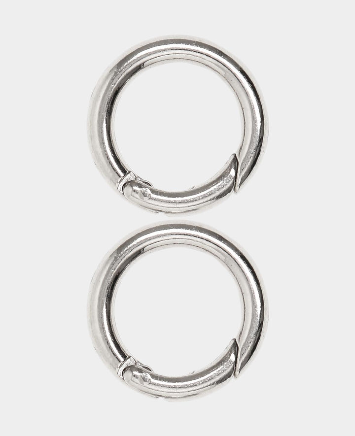 Anneaux brisés, argent, ø 37 x 5 mm, 2 pces