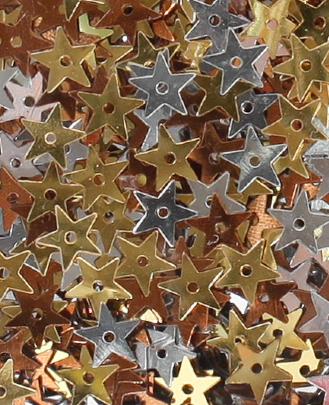 Sequined star, 12 g