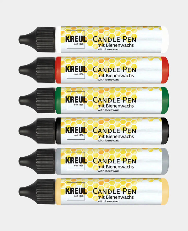 Candle Pen Set Winter Love, Bunt, 6 x 29 ml