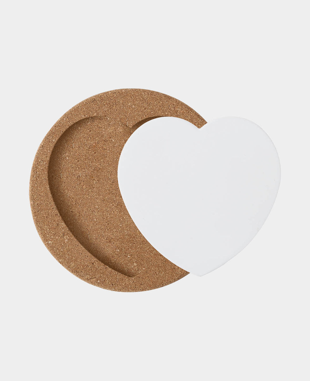 Korkuntersetzer Herz, ø 19 cm, 5 Stk.