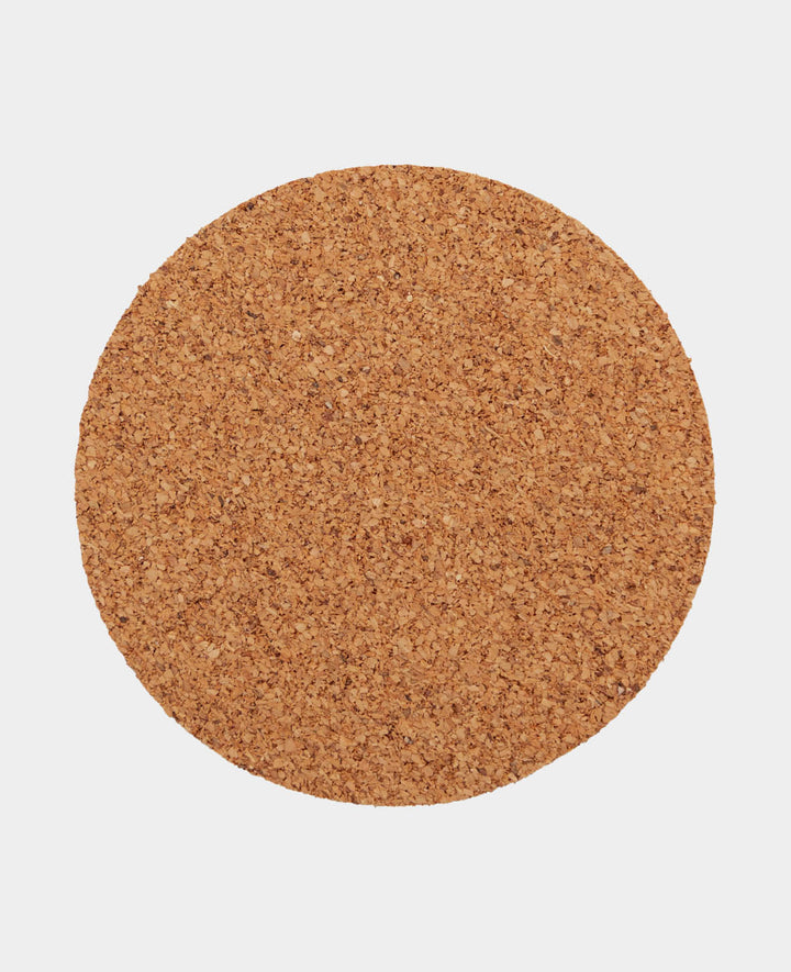 Cork Sheets Round, ø 9 x 0.3 cm, Brown, 6 pcs.
