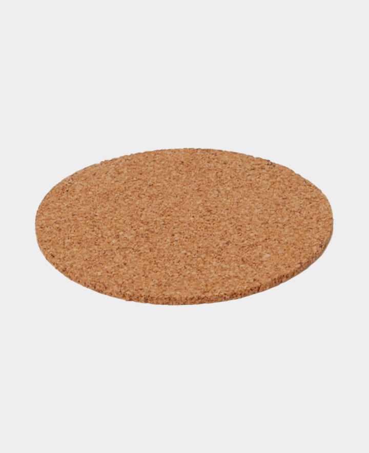 Cork Sheets Round, ø 9 x 0.3 cm, Brown, 6 pcs.