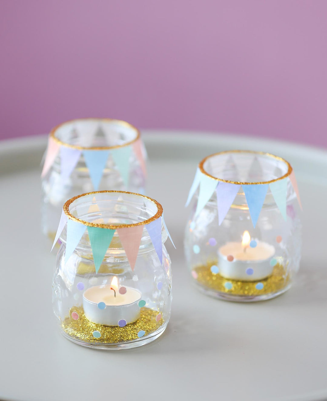 Tealight holder, 7.5 x 7.5 x 7.5 cm