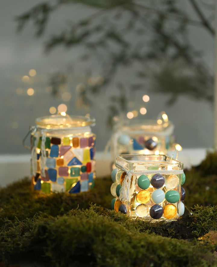 Tealight holder, 7.5 x 7.5 x 7.5 cm