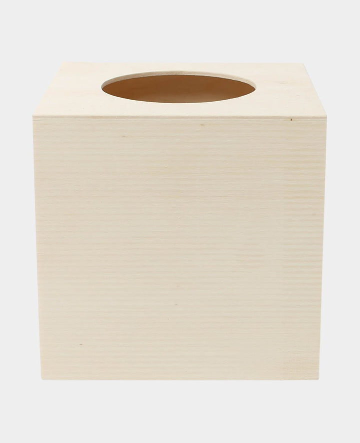 Cosmetic Box, square, natural, 15 × 15 × 14.5 cm, 1 pc.