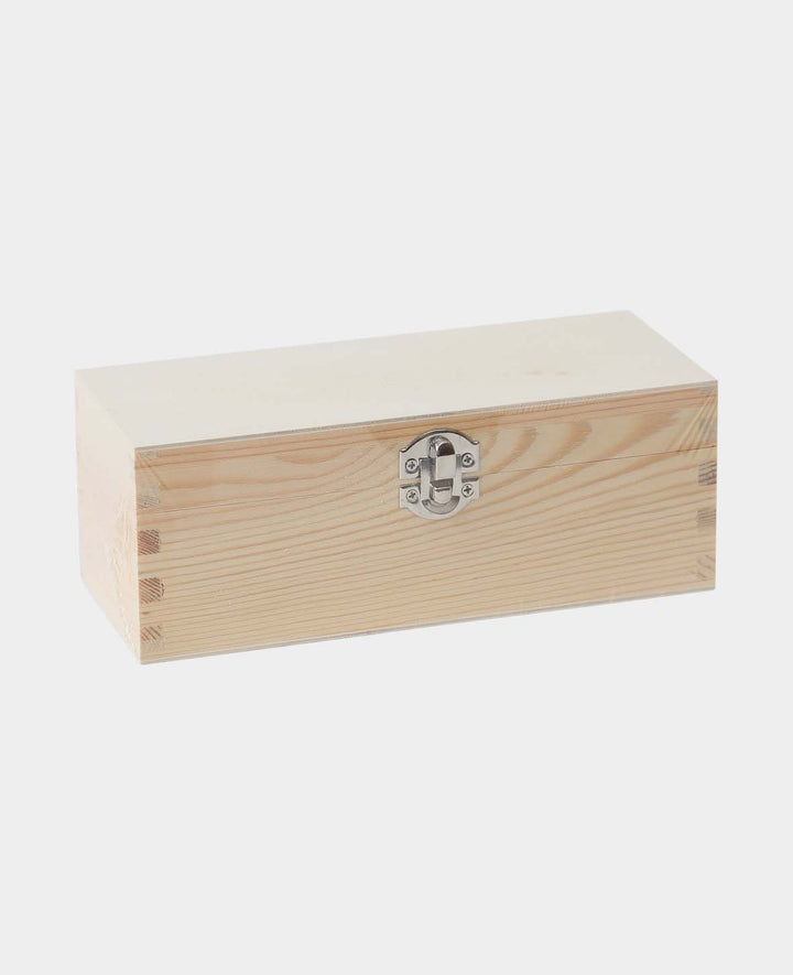 Boîte en bois, Marron, 20 x 8.5 x 7.3 cm