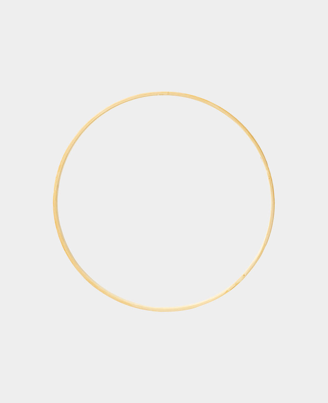 Bamboo ring, natural, approx. ø 22.5 x 1 cm, 1 pc.