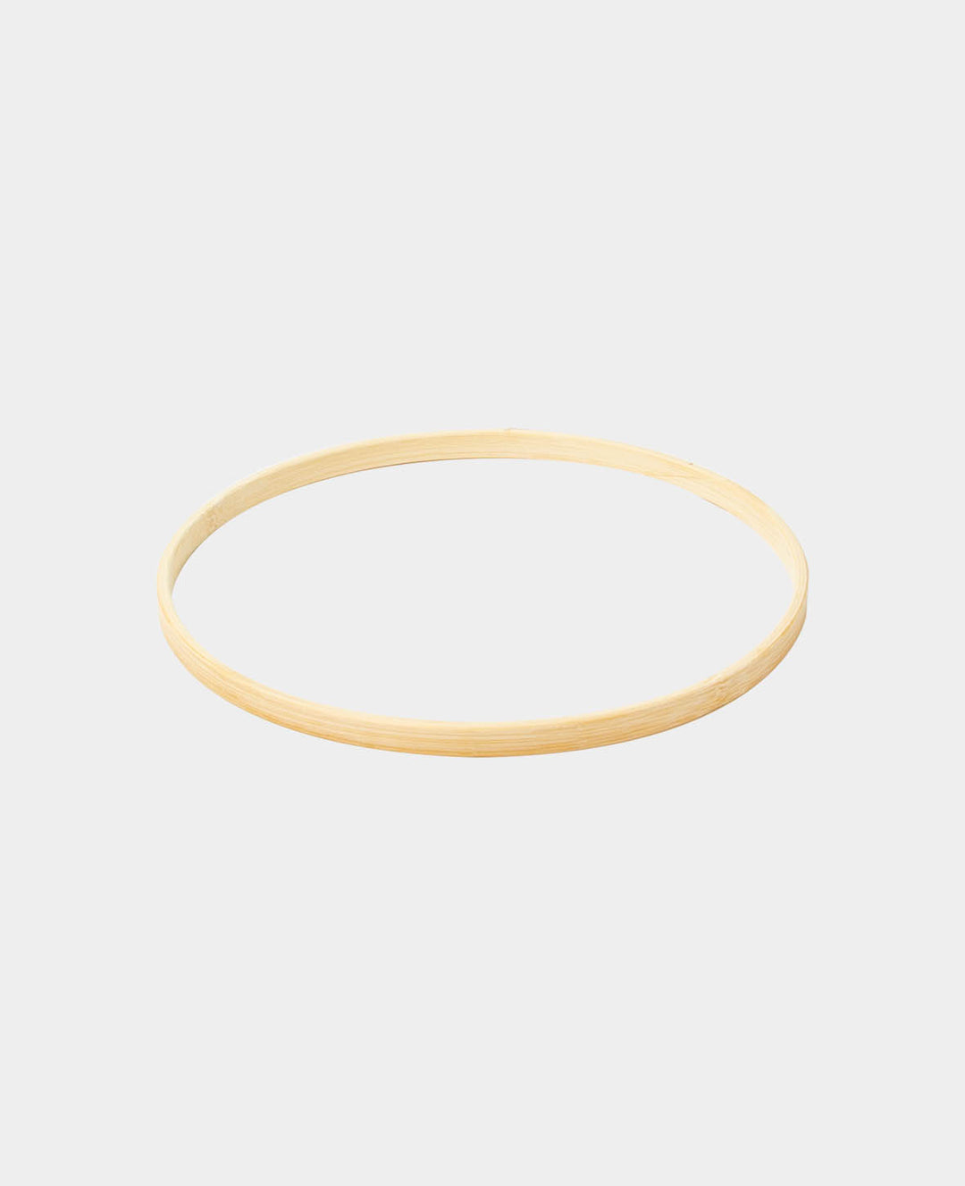 Bamboo ring, natural, approx. ø 22.5 x 1 cm, 1 pc.