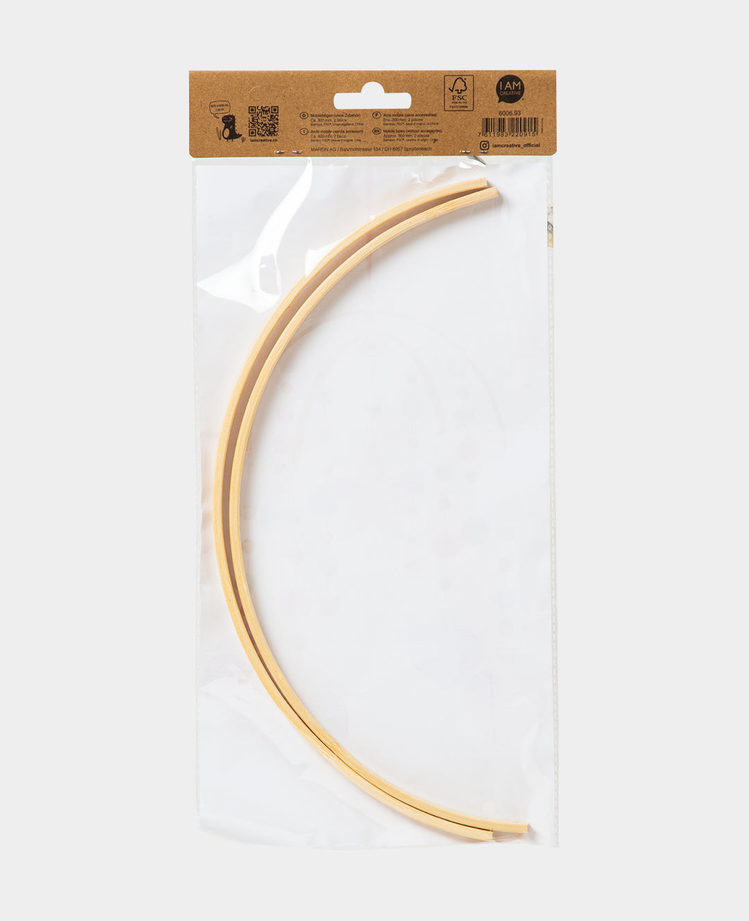 Mobile Arches, brown, approx. 30 cm, 2 pcs.