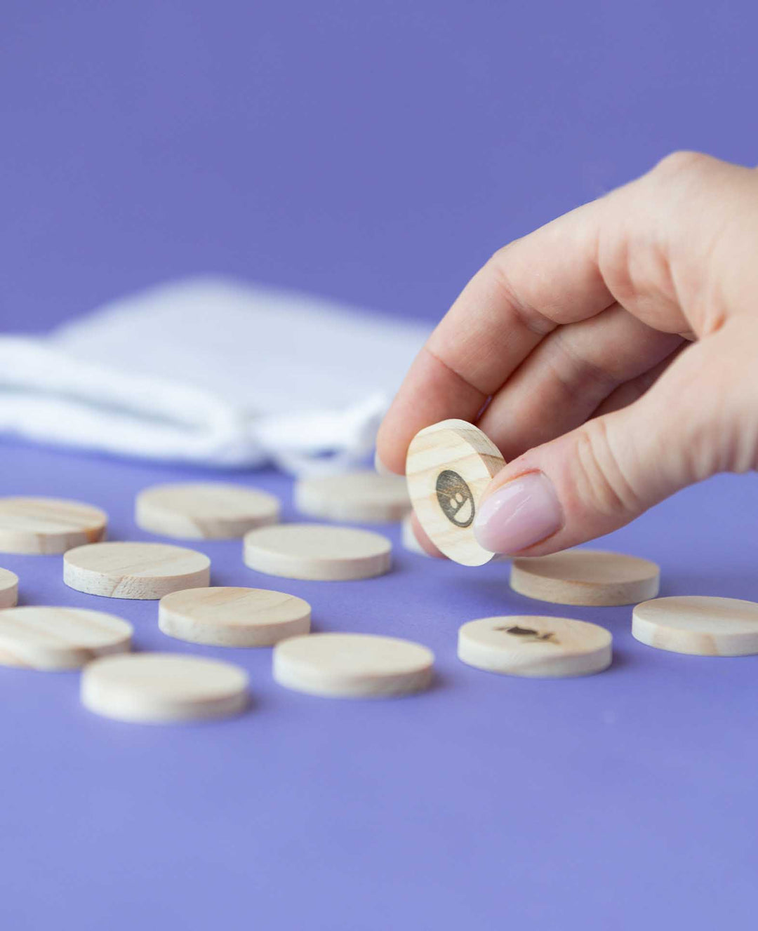 Rondelles de bois, marron, env. ø 16,5 x 0,3 cm, 3 pces.