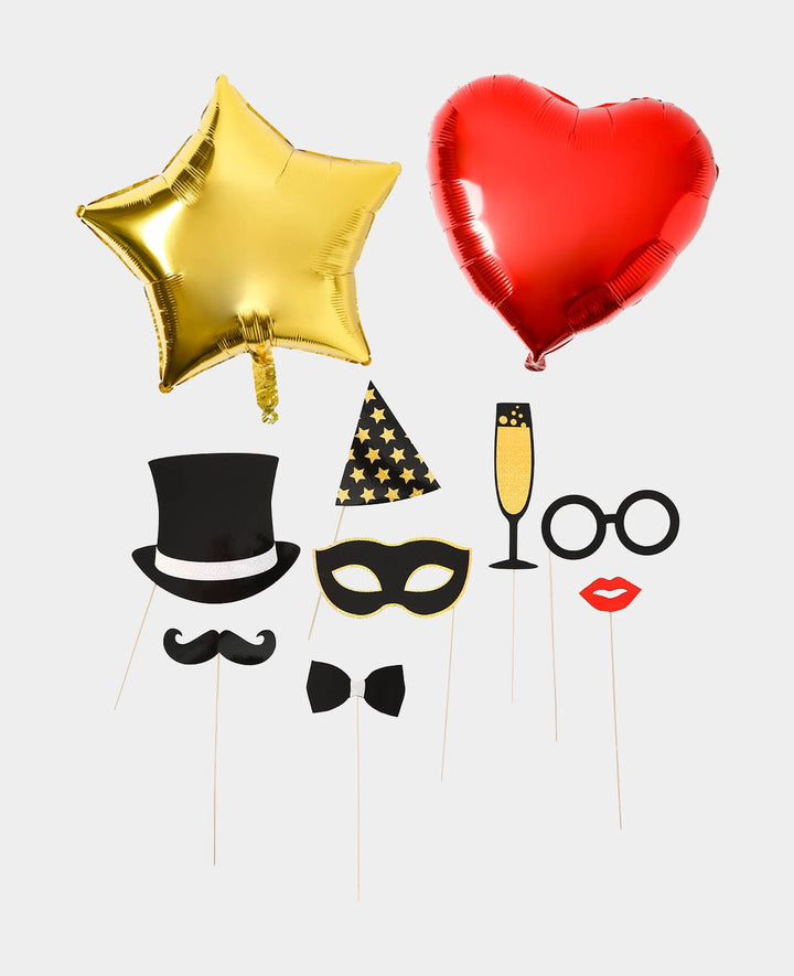 Kit de selfies de fête, kit d&