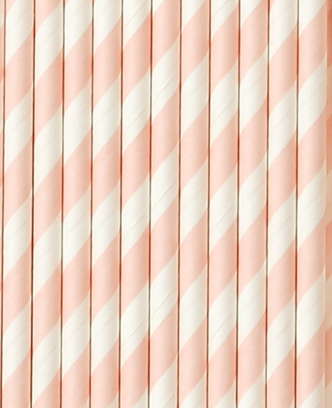 Paper straws pink 19.5 cm, 25 pcs.