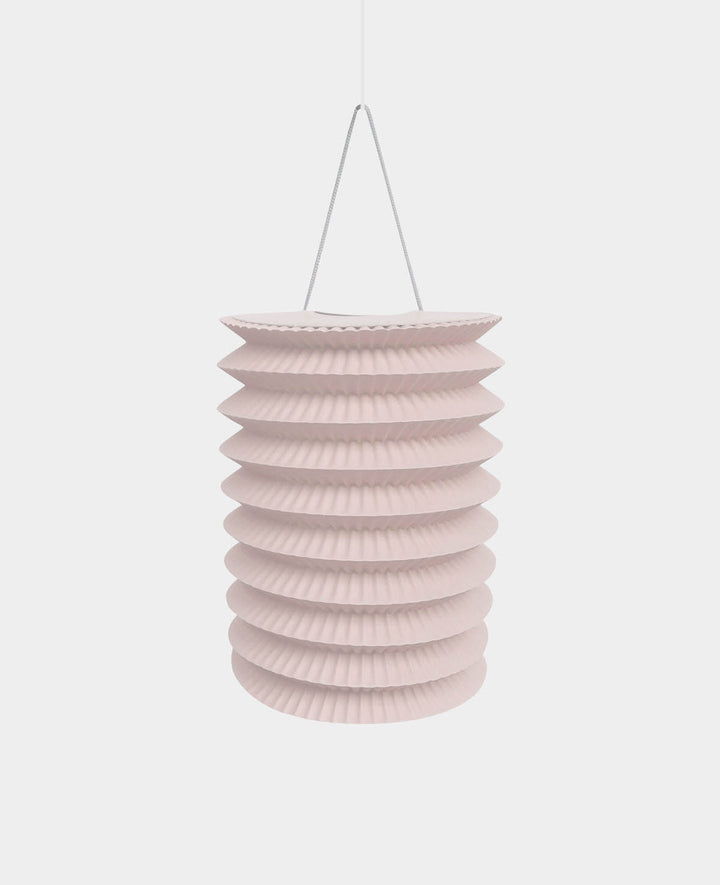 Pink paper lantern 10 cm, 2 pcs.