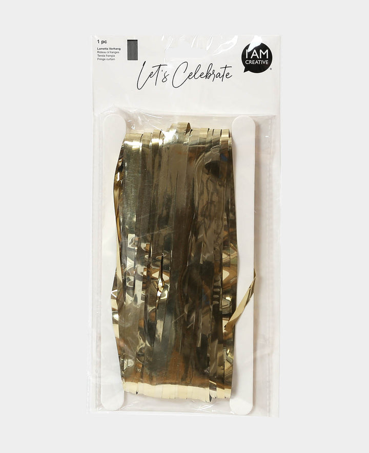 Tinsel Curtain Gold, 0.9 x 2.4 m