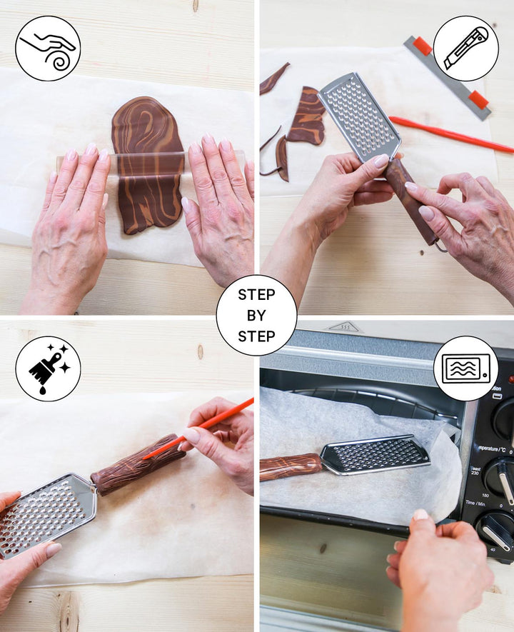 Parmesan Grater FIMO Accessories, 24 x 5.8 cm, 5 pcs.