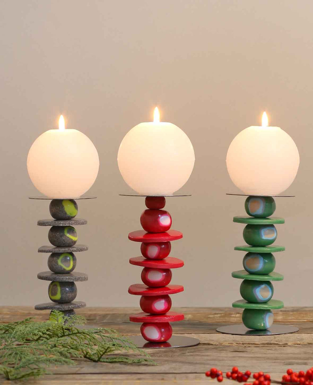 Candlestick, metal