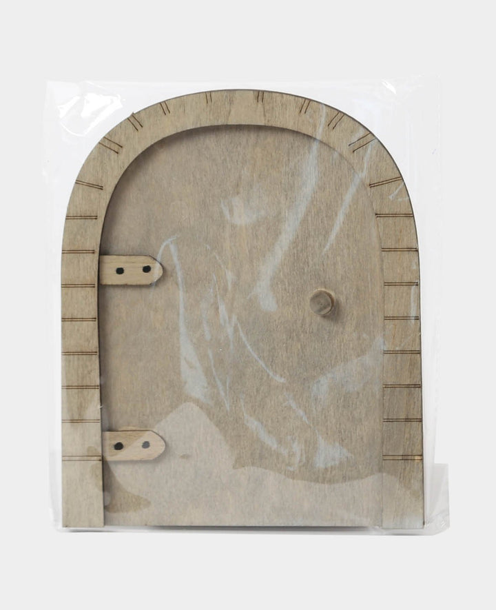 Elf Door II 14 x 18 cm, brown