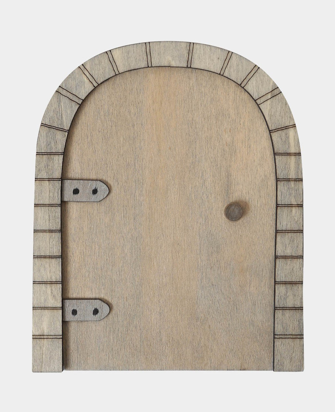 Elf Door II 14 x 18 cm, brown
