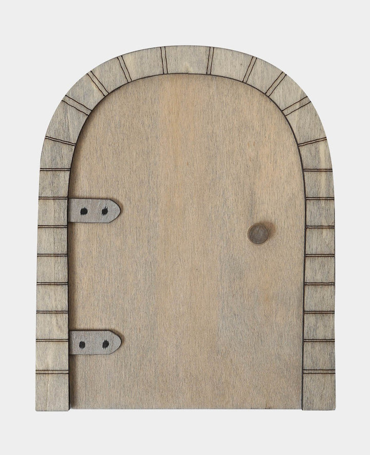 Elf Door II 14 x 18 cm, brown