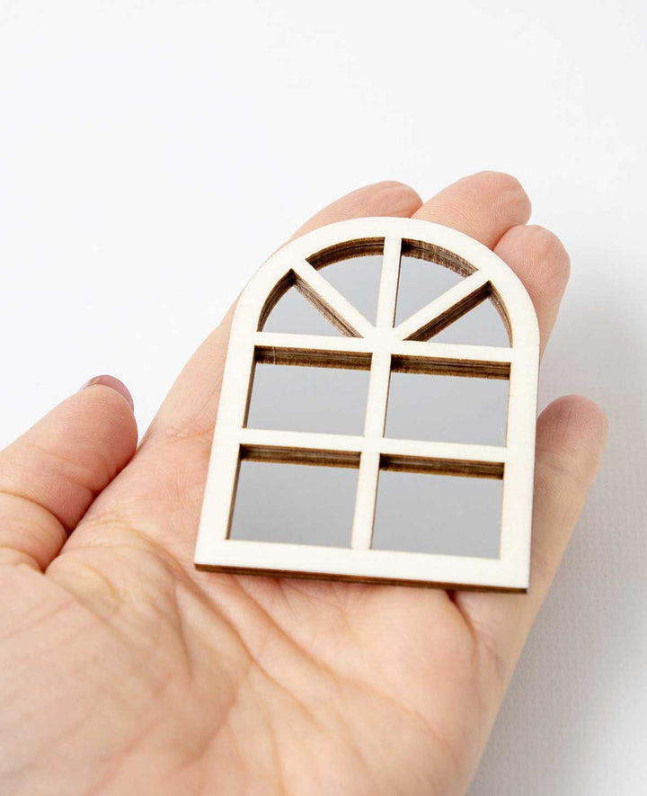 Miniature Windows – For Dollhouses &amp; Model Making, 5x7 cm